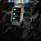 KR88 Smart Watch – Bluetooth Calling, Voice Assistant & Heart Rate Tracking