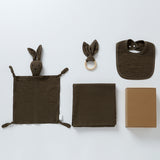 Pure Cotton Baby Drool Towel & Soothing Gauze Toy Set