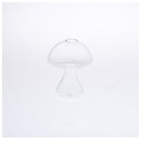 Mushroom-shaped Glass Flower Vase – Hydroponic Plant Pot for Table Decor