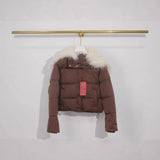 Women's Fur Collar, Down Coat Jacket