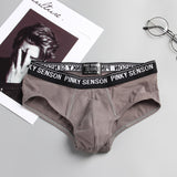 Men's Mesh Bullet Separation  Personality Briefs