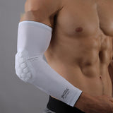 Honeycomb Elbow Support Sleeve for Basketball, Tennis & Baseball