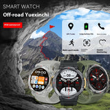 Fully Fit HD Round Screen, IP68 Waterproof Touch Button Smartwatch