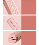 Lightweight Hair Straightener, Mini Ceramics Hair Curler, 3 Constant Temperature Portable Flat Iron, Travel Essentials