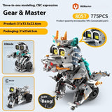 Assembled Model, Boys' Puzzle, Small Particles Building Blocks