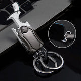 3-in-1 Fidget Spinner Keychain with Pocket Knife, Pendant Beer Bottle Opener