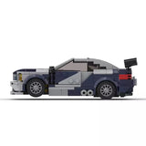 MOC Building Blocks Educational Toy – Speed-8 Grid Model Car