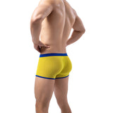 Men's Fashion, Golden Dot Mesh Stripes Boyshorts