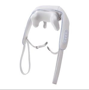 Cervical Oblique Muscle Massager, Shoulder Neck Hot Compressed Rechargeable Massaging Device