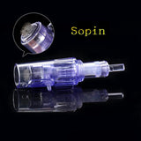 Electric Water Outlet Nano Needle, Microcrystalline Cartridges for Automatic Meso Derma Pen (Pack of 2)