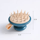 Silicone Massage Brush, Soft on Hair and Scalp