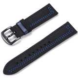 Grained Leather Strap for Quick Release, Hand Made Retro Watch Bands (Watch not Included)