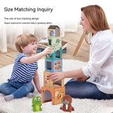 DIY Soft Rubber Finger Toys, Animal Matching House Accessories