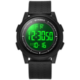 Men's Sports Electronic, Lightweight Design, Large Screen Luminous Students' Watch