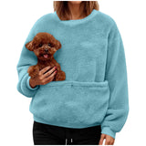 Women's Casual Crewneck Pullover Sweatshirt – Everyday Comfort Style