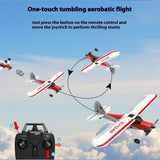 4-Channel RC Airplane Toy – Remote Control Fixed Wing Glider Plane for Kids