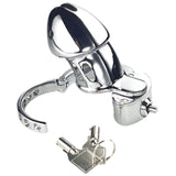 Men's Metal Chastity Lock, Catheter Device