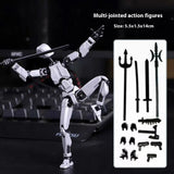 Poseable Multi-joint Shapeshift Robot — 3D Printed Action Model & Collectible Toy