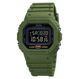 Shockproof Plastic, Digital Electronic Watch