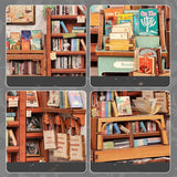 Creative DIY Wooden Miniature Scene, Cottage 3D Stereo Hand-assembled Toys