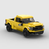 Off-road Pickup Truck, Assembled Building Block Toy Set