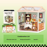 Toy Assembled Model, House Christmas Gift Building Blocks