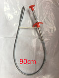 Sewer Dredger Spring, Pipe Dredging Tool, Household Hair Cleaner Drain Clog Remover, Cleaning Tools for Kitchen