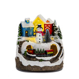 Christmas Snow Model, Electric Music Glowing House