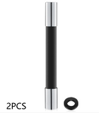Faucet Extension Extender, Bathroom 360-degree Rotation Adjust Free Bending Faucet Splash-proof Universal Extension Tube
