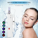 Mini Water Electric Microneedle, Inductive Therapeutical Skin Rejuvenation, Meso Derma Pen, Hydropower Beauty Instrument