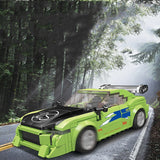 Sports Car Celebrity Children's Assembled Building Block Toys