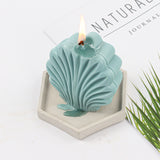 Three-dimensional, Geometric Cute Leaf Striped Shell, Silicone Mold or Mould