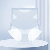 Ultra-thin High Waist Shaping Underwear, Cool Ice Silk Nylon Briefs