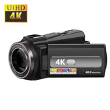 4K HD Camera with WiFi – 48MP Handheld Camera with Anti-shake & Remote Control