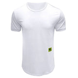 Men’s Solid Color Sports T-shirt – Loose Fit, Short Sleeve Casual Tee