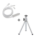 Compatible with Apple, Universal Mini Flexible Tripod Stand for Canon Nikon, Digital Cameras Camcorder