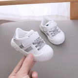 Toddler Anti-kick Casual Shoes for Boys & Girls – Soft Sole PU Sneakers