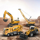 Simulation Alloy Engineering Vehicle Model, Children's Toy