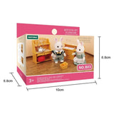 Miniature Model Kitchen Scene, Play House Toy