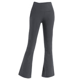 Female Bell-bottom Pants, High Waist, Tight Sports Yoga Trousers