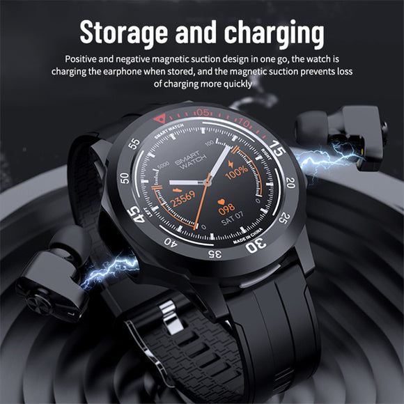 Heart Rate and Blood Pressure Monitoring Smartwatch