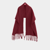 Solid Color Warm Shawl – Polyester Fabric Neck Wrap