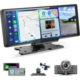 1026-inch Full Touch Screen All-in-one Car Navigation Device, Front and Rear Dual HD Recording, P Split Display
