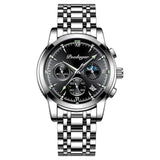 Multifunctional Men's Luminous Waterproof Quartz Wrist Watch