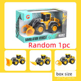 Simulation Alloy Engineering Vehicle Model, Children's Toy
