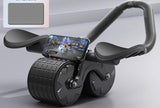 Ab Roller with Elbow Support – Core Strength & Belly Fitness Machine