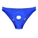 Triangle Men's Transparent, Ice Silk Open Crotch Underwear (Pack of 2)