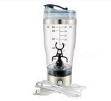 Electric USB Protein Shake Stirrer Bottle Milk Coffee Blender Kettle Sports and Fitness Charging Electric Shaker Cup