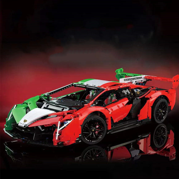 Assembled Model, Small Particle Building Blocks Toy