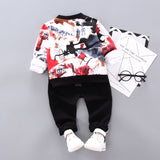Boys' 3-Piece Winter Outfit Set – Jacket, T-shirt & Pants, Kids' Clothing Set